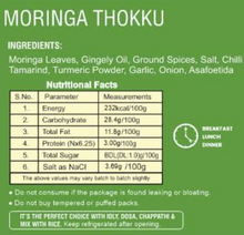 Load image into Gallery viewer, Moringa Leaves Thokku - 250g