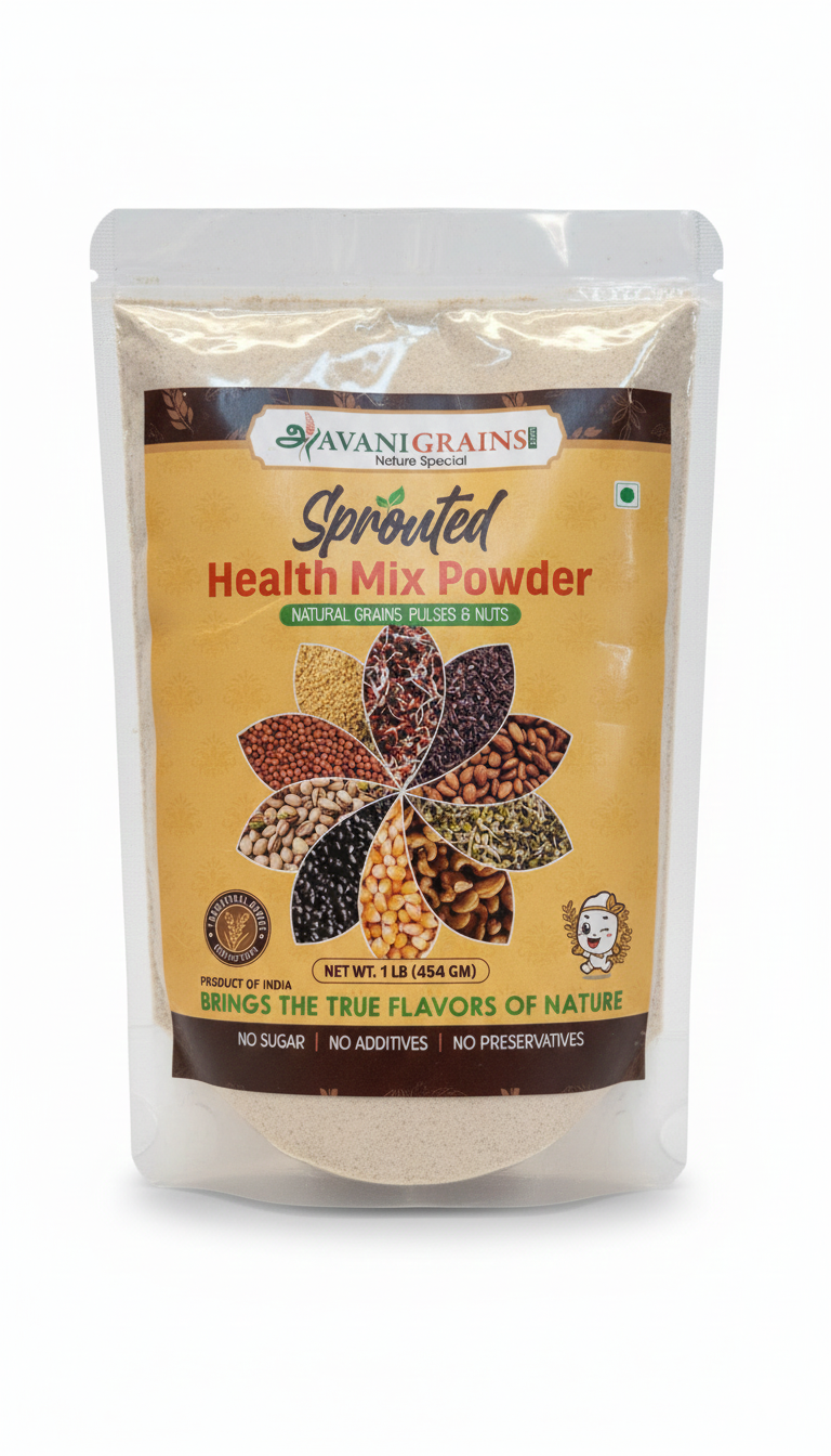 Avani Grains Sprouted Health Mix Powder (Sathumavu) - 1 lb