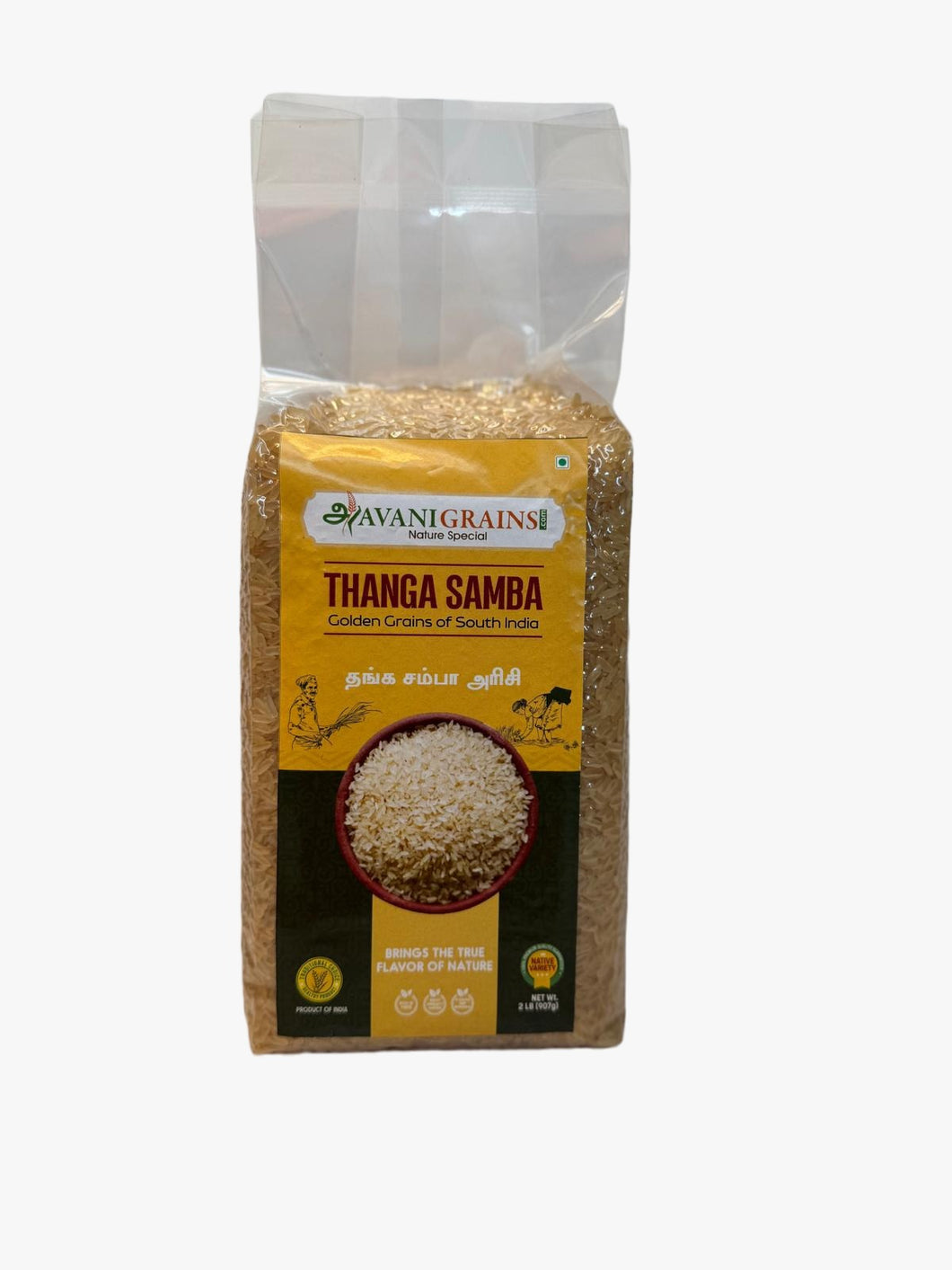 Avani Grains Premium Thanga Samba Rice - 2lbs