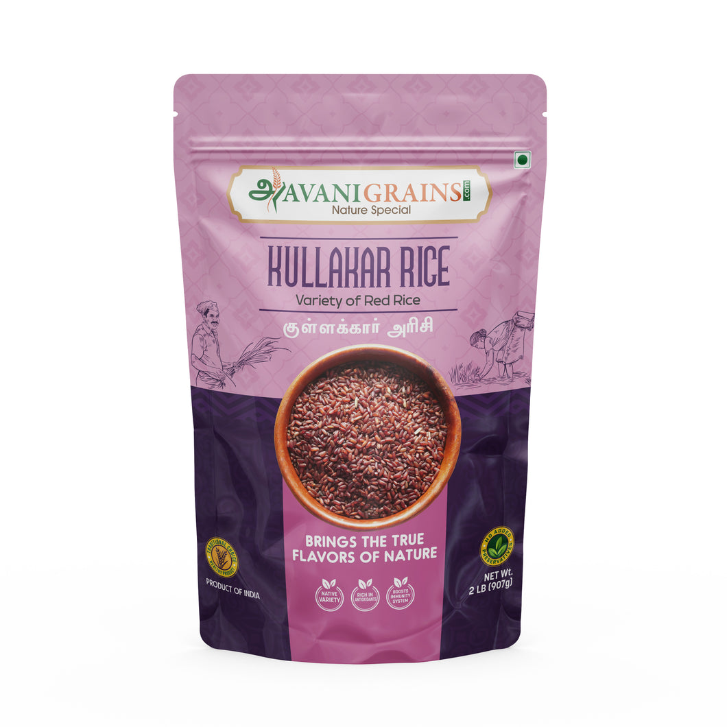 Avani Grains Premium Kullakar Rice - 2lbs