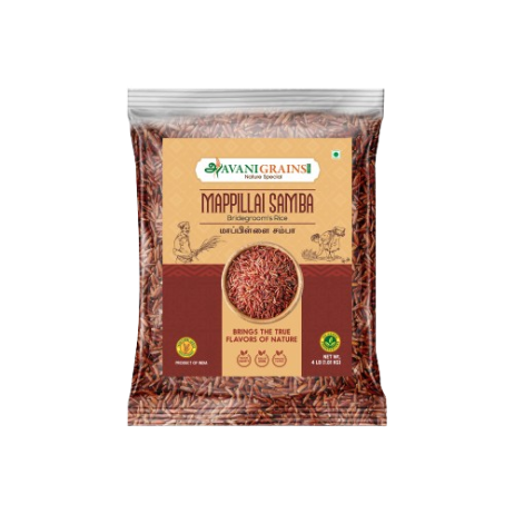 Avani Grains Premium Mappillai Samba Rice - 4 lbs